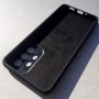 Чехол для Samsung A33 5G, Silicone Case с логотипом, черный
