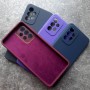 Чехол для Samsung A33, Silicone Case, темно-сине-серый матовый