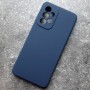 Чехол для Samsung A33, Silicone Case, темно-синий матовый