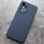 Чехол для Samsung A33, Silicone Case, темно-сине-серый матовый