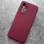 Чехол для Samsung A33, Silicone Case, сливовый