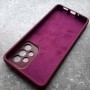 Чехол для Samsung A33, Silicone Case, сливовый