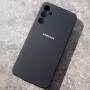 Чехол на Samsung A34, Silicone Case, с логотипом, черный Чехол на Samsung A34, Silicone Case, с логотипом, черный