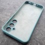 Чехол для Samsung A35 Silicone Case, с логотипом, ментоловый