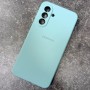 Чехол для Samsung A36 Silicone Case, с логотипом, мятный
