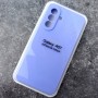 Чехол для Samsung A57 Silicone Case, с логотипом, сиреневый