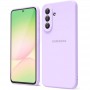 Чехол для Samsung A57 Silicone Case, с логотипом, сиреневый