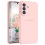 Чехол для Samsung A57 Silicone Case, с логотипом, розовый песок
