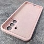 Чехол для Samsung A57 Silicone Case, с логотипом, розовый песок