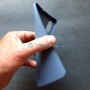 Силиконовый чехол для Samsung A50 / A30S, серо-фиолетовый Силиконовый чехол для Samsung A50 / A30S, серо-фиолетовый