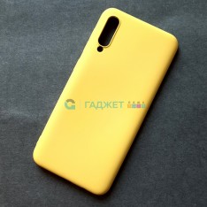 Силиконовый чехол для Samsung A50 / A30S, желтый