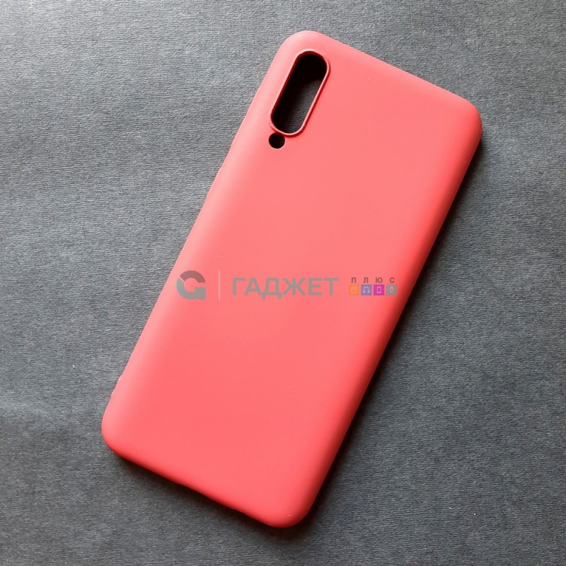 Силиконовый чехол для Samsung A50 / A30S, красная камелия Силиконовый чехол для Samsung A50 / A30S, красная камелия