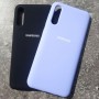 Чехол для Samsung A50, Silicone Case с логотипом, фиолетовый Чехол для Samsung A50, Silicone Case с логотипом, фиолетовый