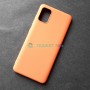 Силиконовый чехол для Samsung A51, персик