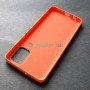 Силиконовый чехол для Samsung A51, персик