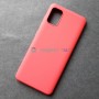 Силиконовый чехол для Samsung A51, красная камелия