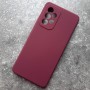 Чехол для Samsung A53, Silicone Case, сливовый