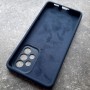 Чехол для Samsung A53, Silicone Case, темно-синий матовый