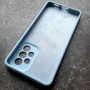 Чехол для Samsung A53, Silicone Case, светло-голубой