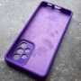 Чехол для Samsung A53, Silicone Case, ультрафиолет
