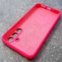 Samsung A54, Silicone Case с логотипом, неоново-розовый