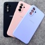 Чехол для Samsung A56 Silicone Case, с логотипом, фиалковый Чехол для Samsung A56 Silicone Case, с логотипом, фиалковый