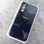 Чехол для Samsung A56 Silicone Case, с логотипом, черный Чехол для Samsung A56 Silicone Case, с логотипом, черный