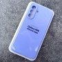 Чехол для Samsung A56 Silicone Case, с логотипом, фиалковый Чехол для Samsung A56 Silicone Case, с логотипом, фиалковый