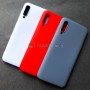Силиконовый чехол для Samsung A70, серо-фиолетовый
