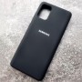Чехол для Samusng A71, Silicone Case, с логотипом, черный Чехол для Samusng A71, Silicone Case, с логотипом, черный