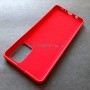 Силиконовый чехол для Samsung A71, красная камелия Силиконовый чехол для Samsung A71, красная камелия
