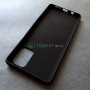 Силиконовый чехол для Samsung A71, черный Силиконовый чехол для Samsung A71, черный
