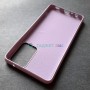 Силиконовый чехол для Samsung A72, сиреневый