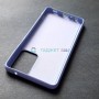 Силиконовый чехол для Samsung A72, фиолетовый