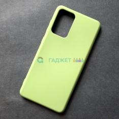 Силиконовый чехол для Samsung A72, светло-зеленый