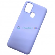 Чехол для Samsung M31 силиконовый, светло-фиолетовый
