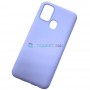 Чехол для Samsung M31 силиконовый, светло-фиолетовый