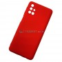 Чехол для Samsung M31S силиконовый, красный