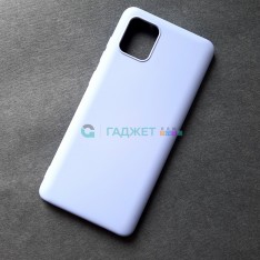 Силиконовый чехол для Samsung Note 10 Lite, фиолетовый