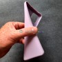 Силиконовый чехол для Samsung Note 10 Lite, сиреневый