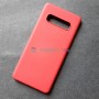 Силиконовый чехол для Samsung S10 Plus, красная камелия