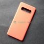 Силиконовый чехол для Samsung S10 Plus, персик