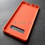Силиконовый чехол для Samsung S10 Plus, персик