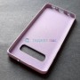 Силиконовый чехол для Samsung S10, сиреневый