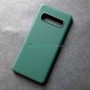 Силиконовый чехол для Samsung S10, темно-зеленый