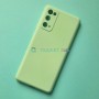 Cиликоновый чехол для Samsung S20 FE, светло-зеленый Cиликоновый чехол для Samsung S20 FE, светло-зеленый