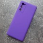 Чехол для Samsung S20 FE, Silicone Case, ультрафиолет