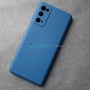 Cиликоновый чехол для Samsung S20 FE, синий Cиликоновый чехол для Samsung S20 FE, синий