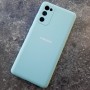 Чехол для Samsung S20 FE, Silicone Case, с логотипом, ментоловый