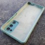 Чехол для Samsung S20 FE, Silicone Case, с логотипом, ментоловый